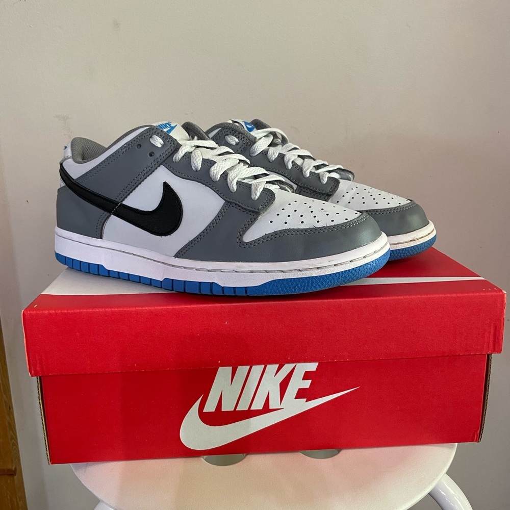 Nike Dunk Low GS Grey Black Pur Platinum FB9109 001